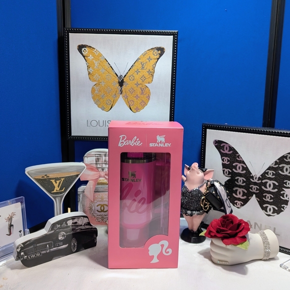 Stanley 65th Anniversary Pink Barbie Tumbler.I Longer In Production 🔥